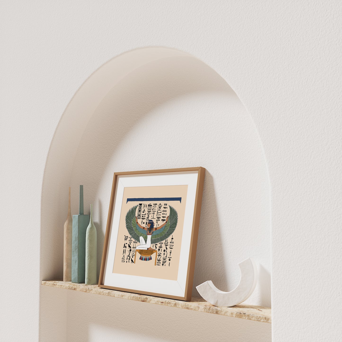 The Winged Goddess Isis Giclée Print