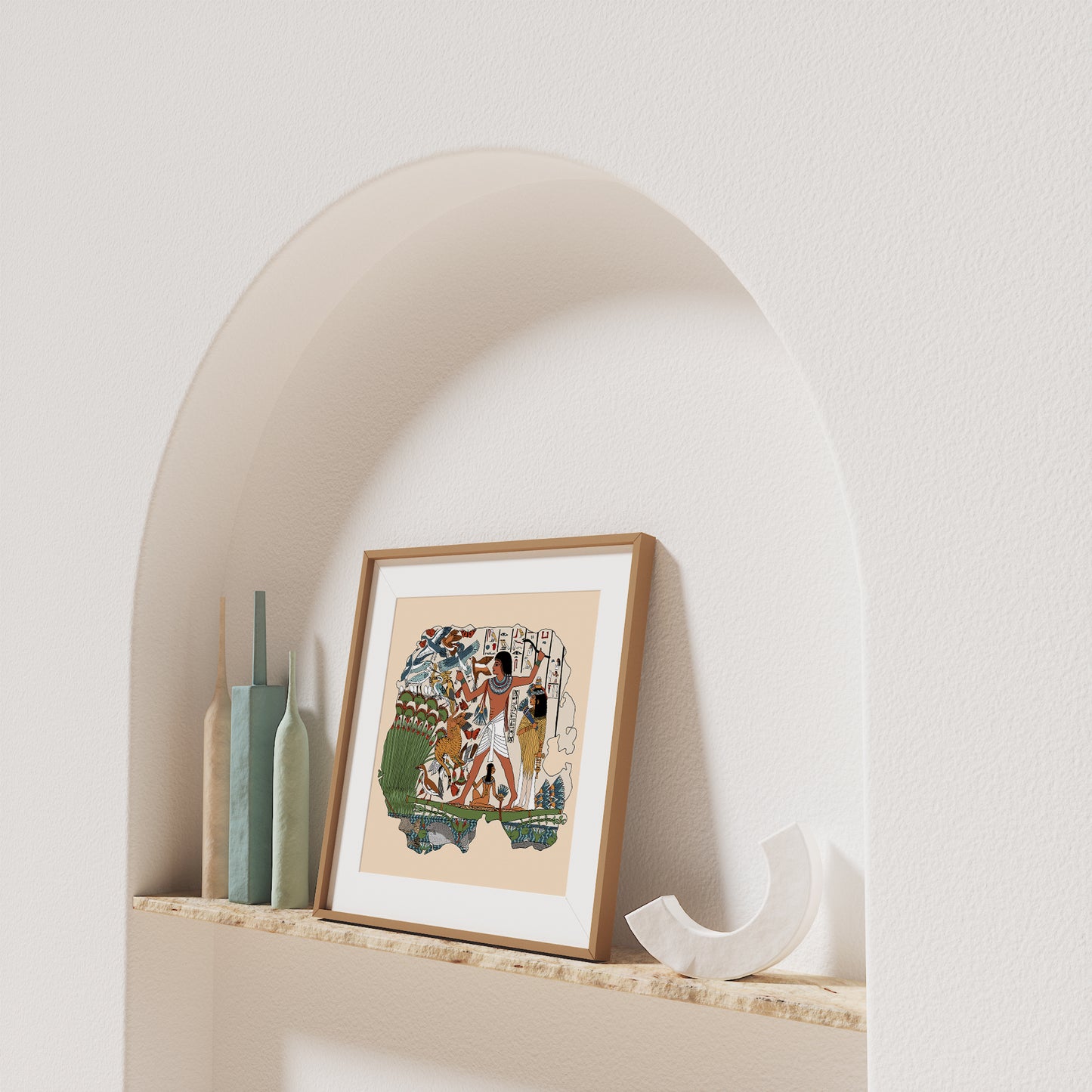 Nebamun Hunting in the Marshes (Fragment) Giclée Print