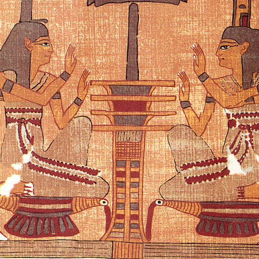 The Hymn to Ra: Isis and Nephthys Giclée Print