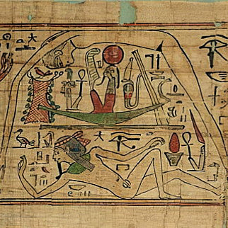 The Creation of the World Greeting Card