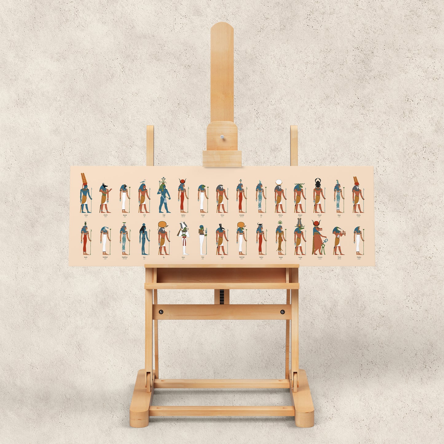 30 Gods and Goddesses Giclée Print