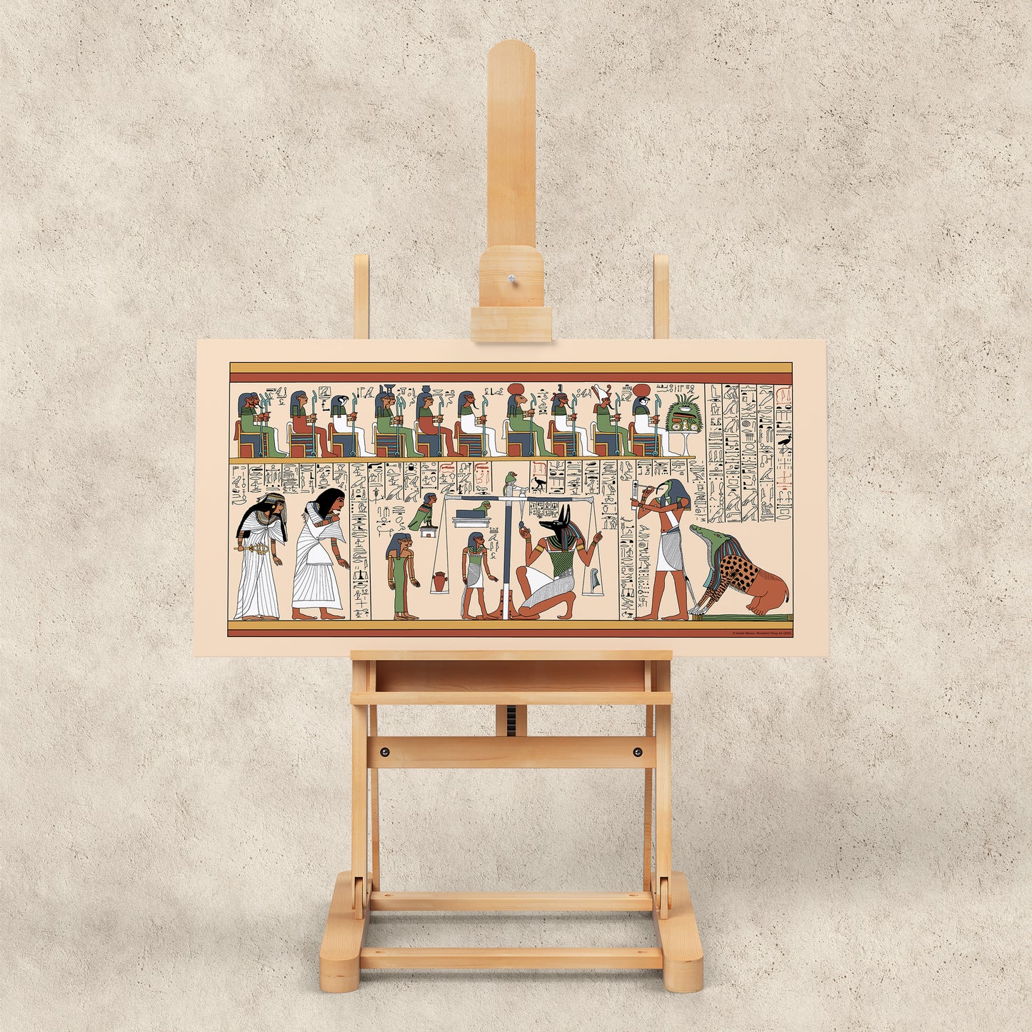 The Weighing of Ani's Heart Giclée Print