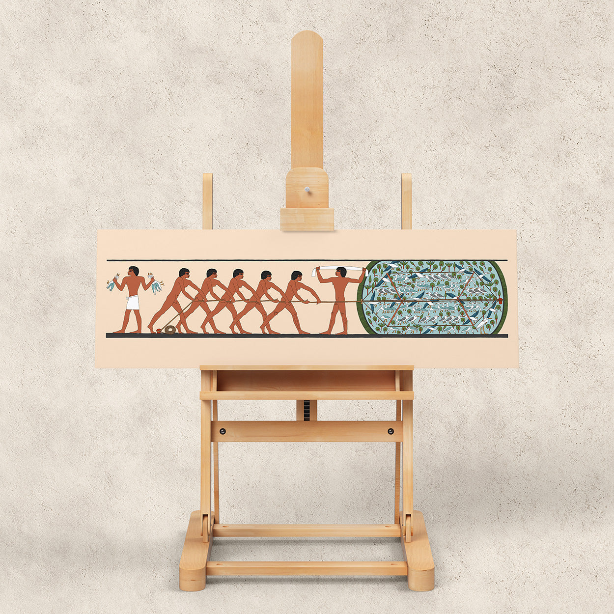 Catching Birds With a Clap-Net Giclée Print