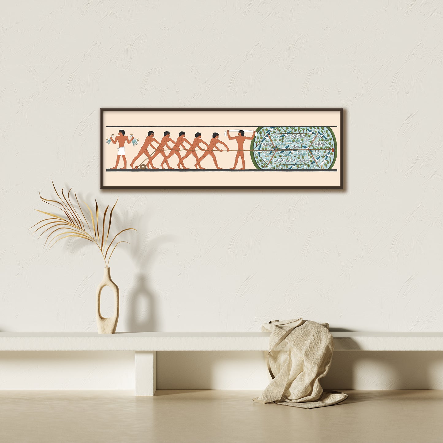 Catching Birds With a Clap-Net Giclée Print