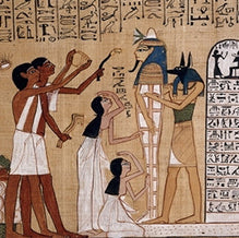 The Opening of the Mouth Ceremony Greeting Card