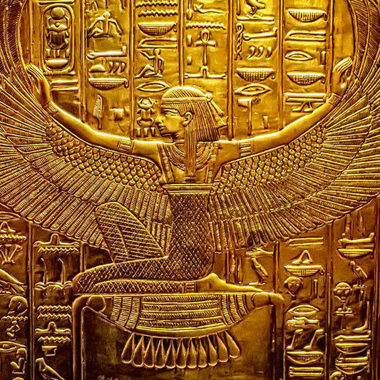 The Winged Goddess Isis Greeting Card