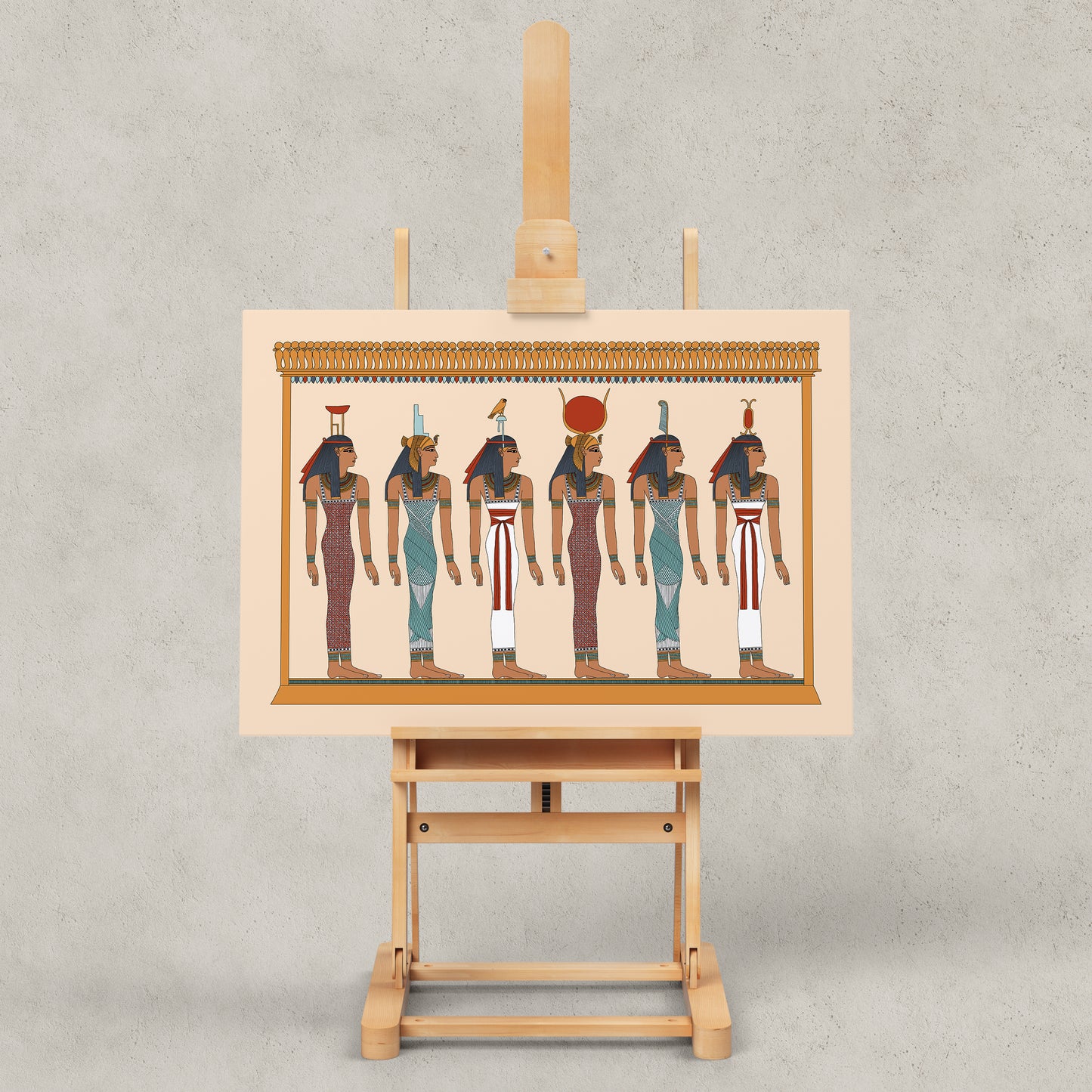The Six Goddesses Giclée Print