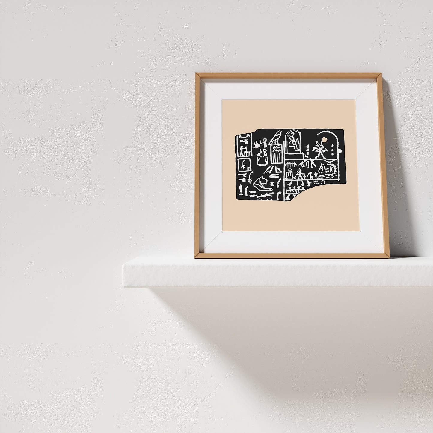 King Den Running in his Heb-Sed Festival Giclée Print