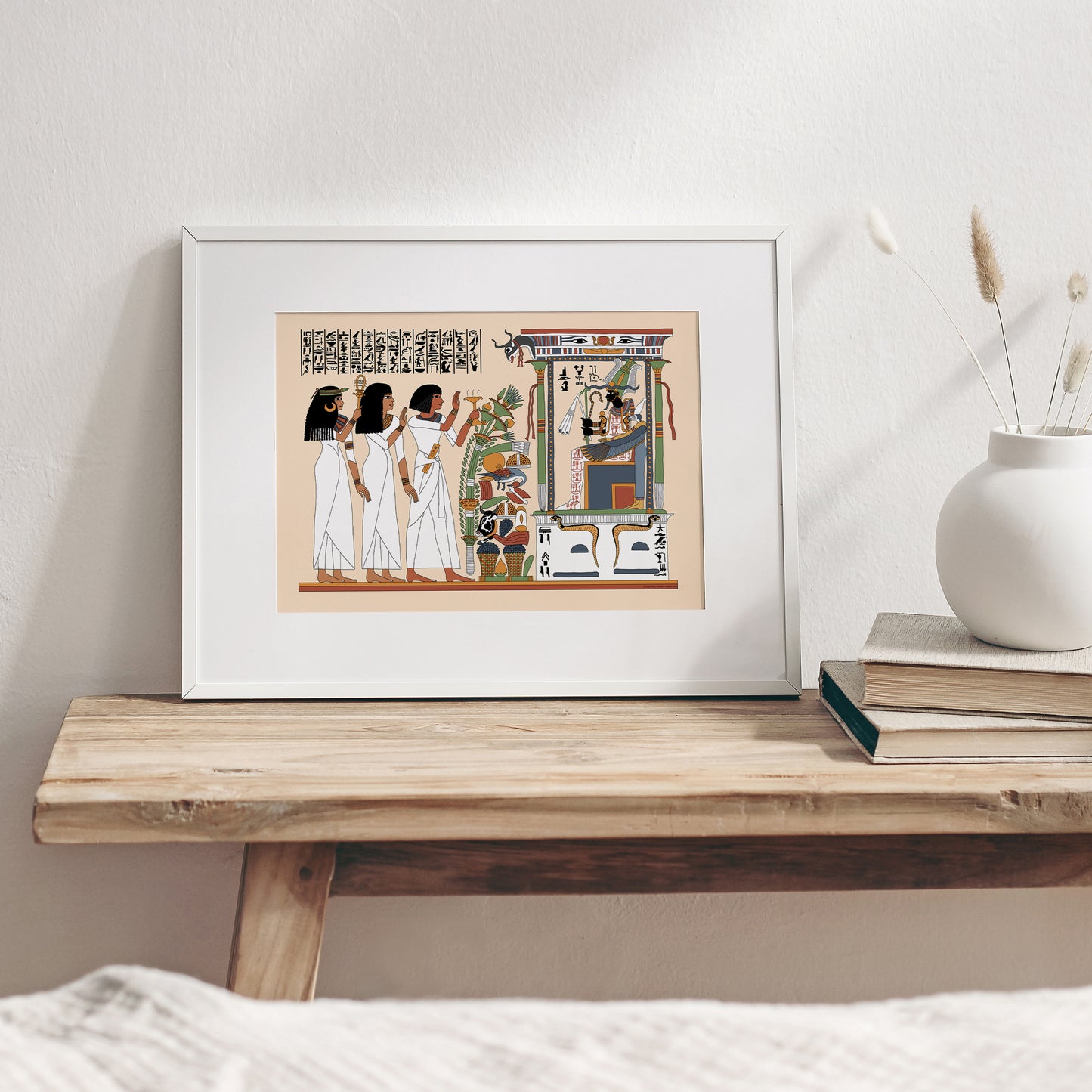 Nebqed’s Sacred Offering to Osiris Giclée Print