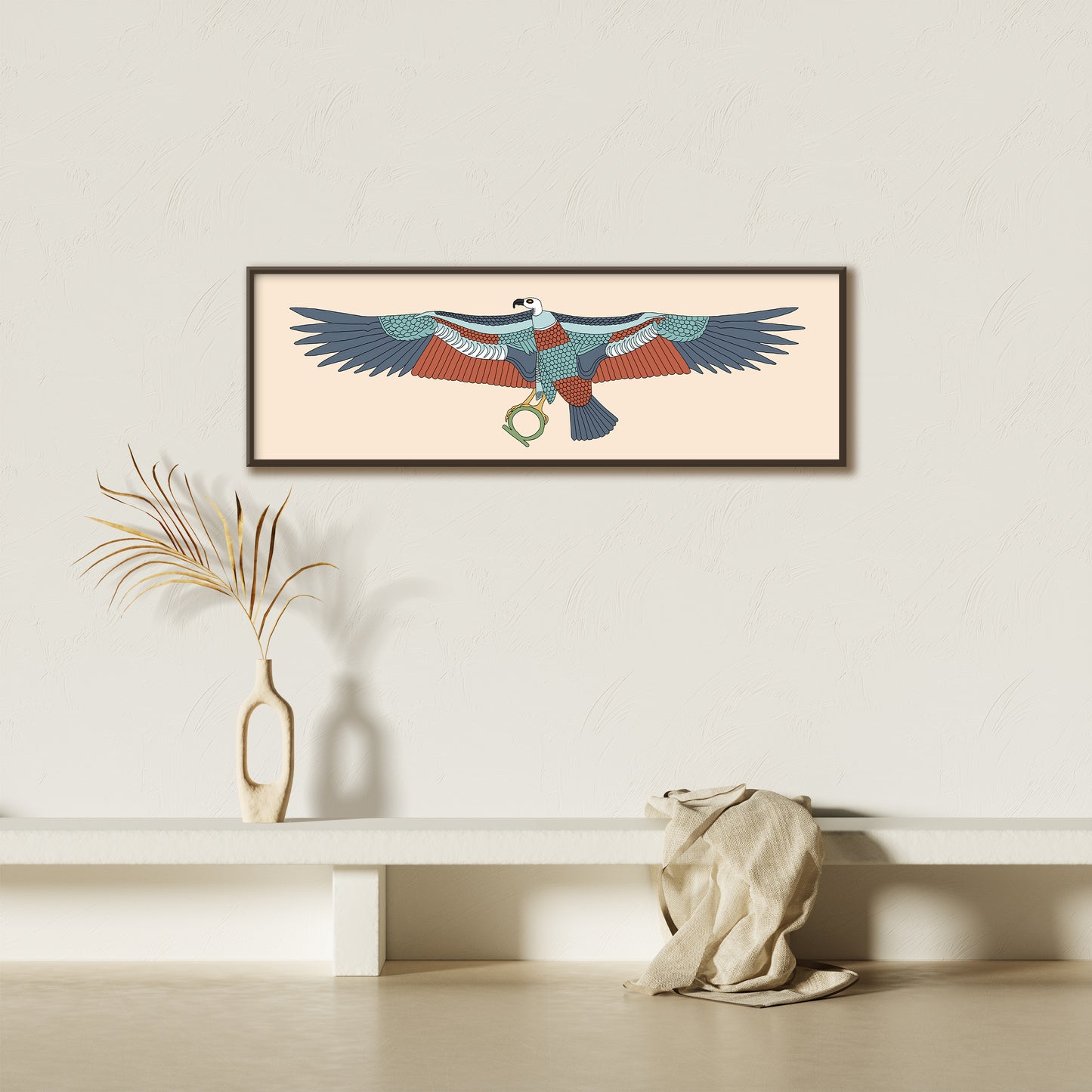 The Goddess Nekhbet in Vulture Form Giclée Print