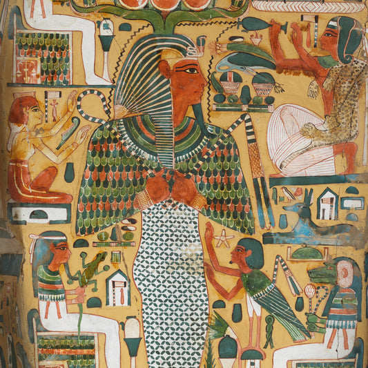 Deified Amenhotep I in the Guise of Osiris Giclée Print