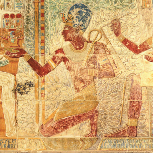 Seti I and the Sacred Persea Tree Giclée Print