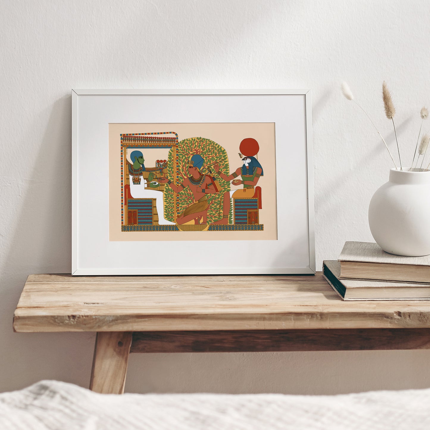 Seti I and the Sacred Persea Tree Giclée Print
