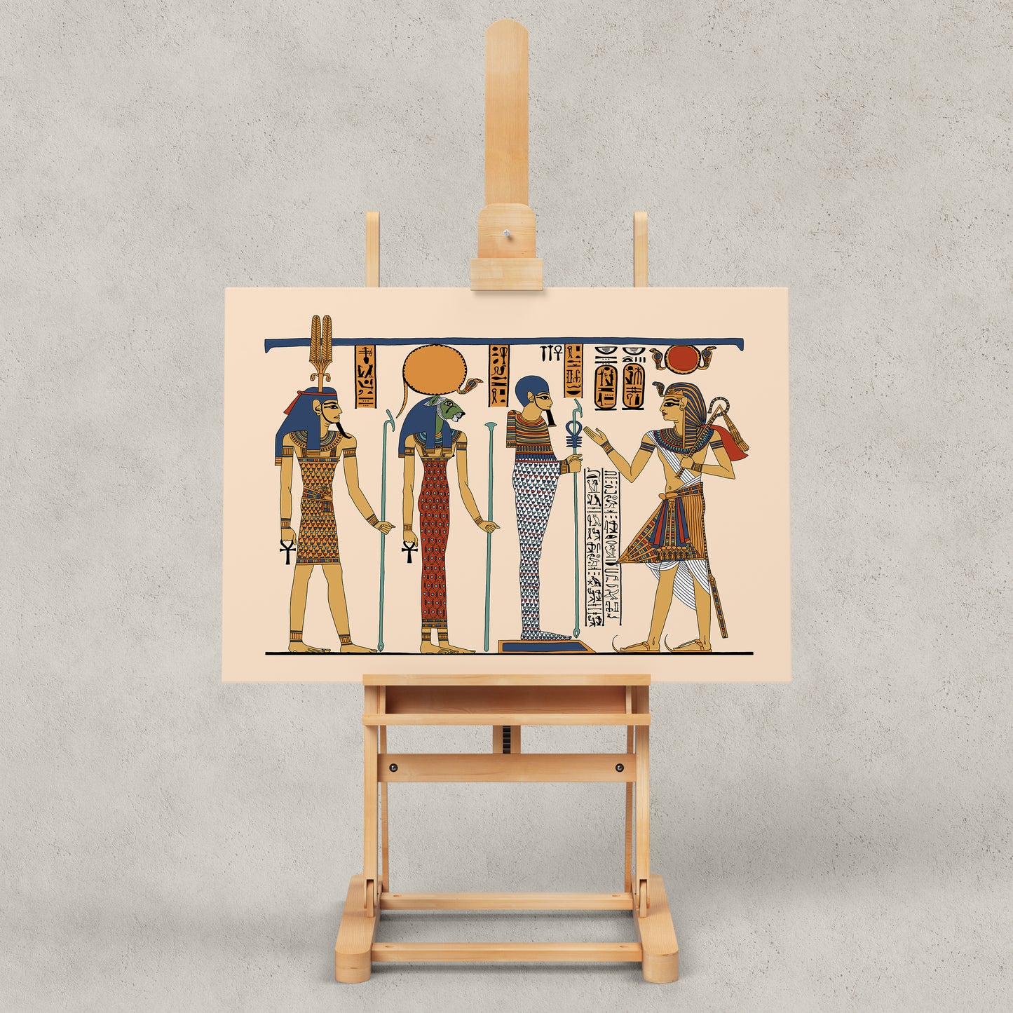 The Triad of Memphis Giclée Print
