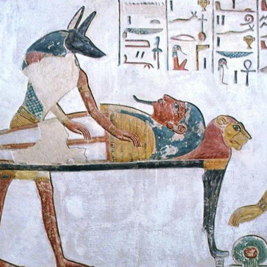 Inside the Embalming Tent Giclée Print