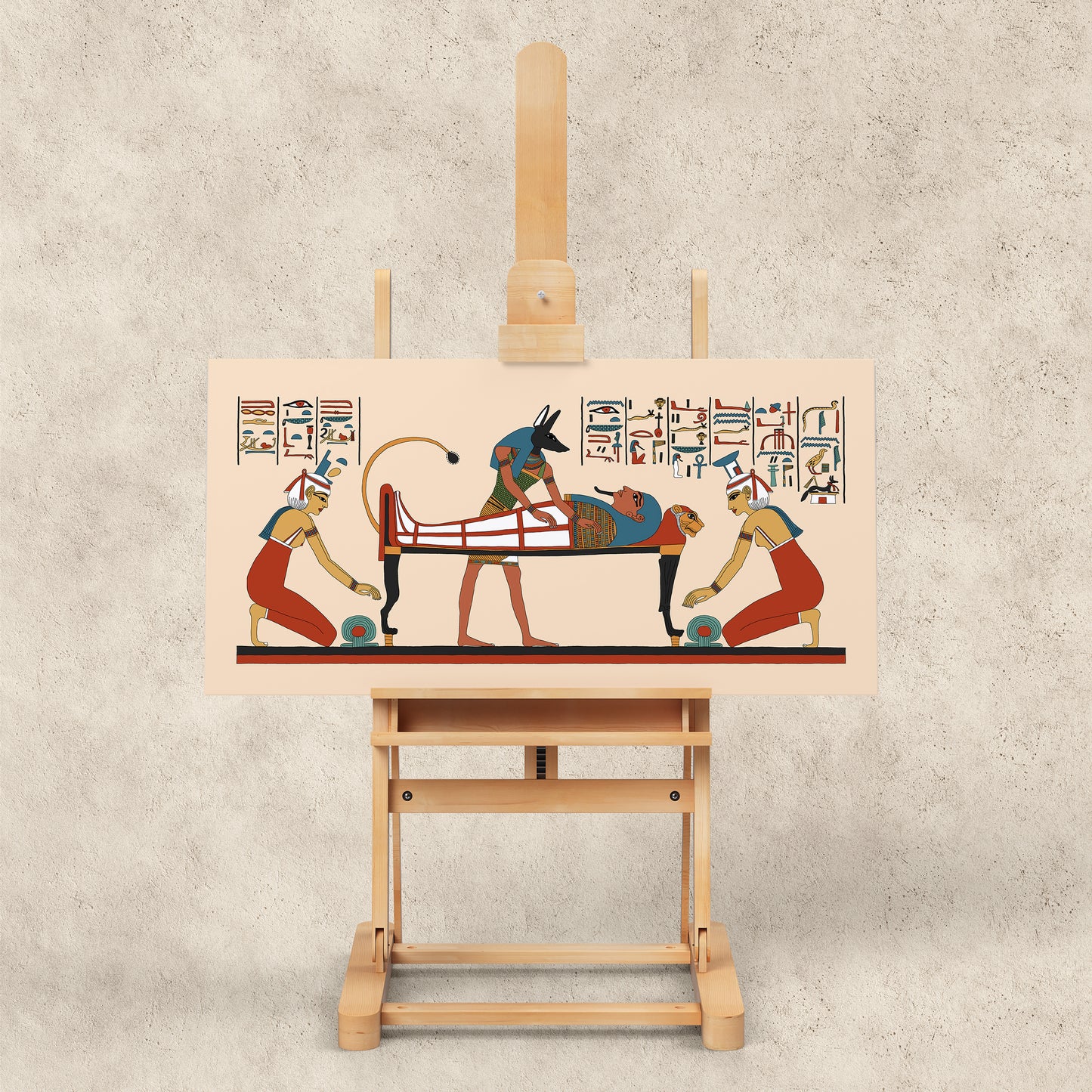 Inside the Embalming Tent Giclée Print
