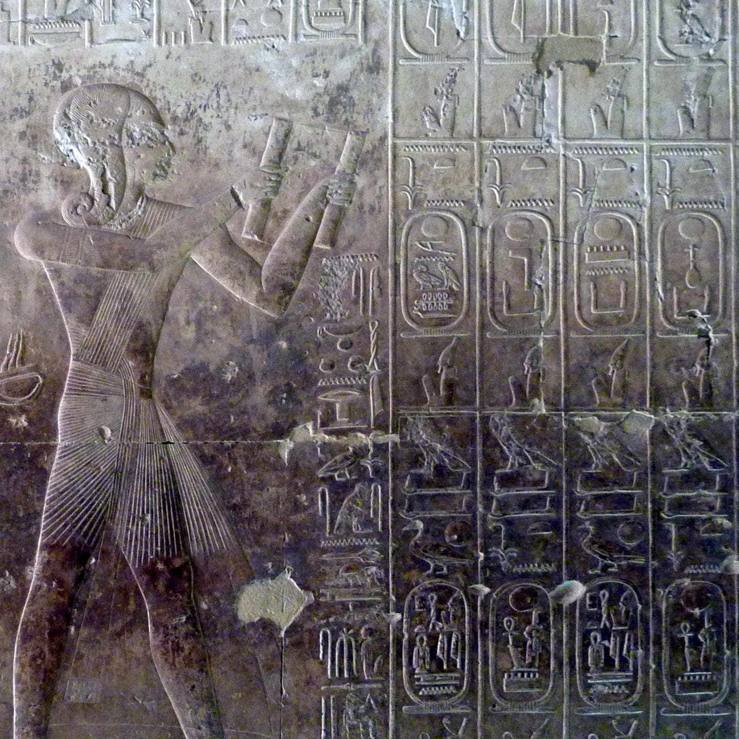 The Abydos King List (Colourised) Giclée Print