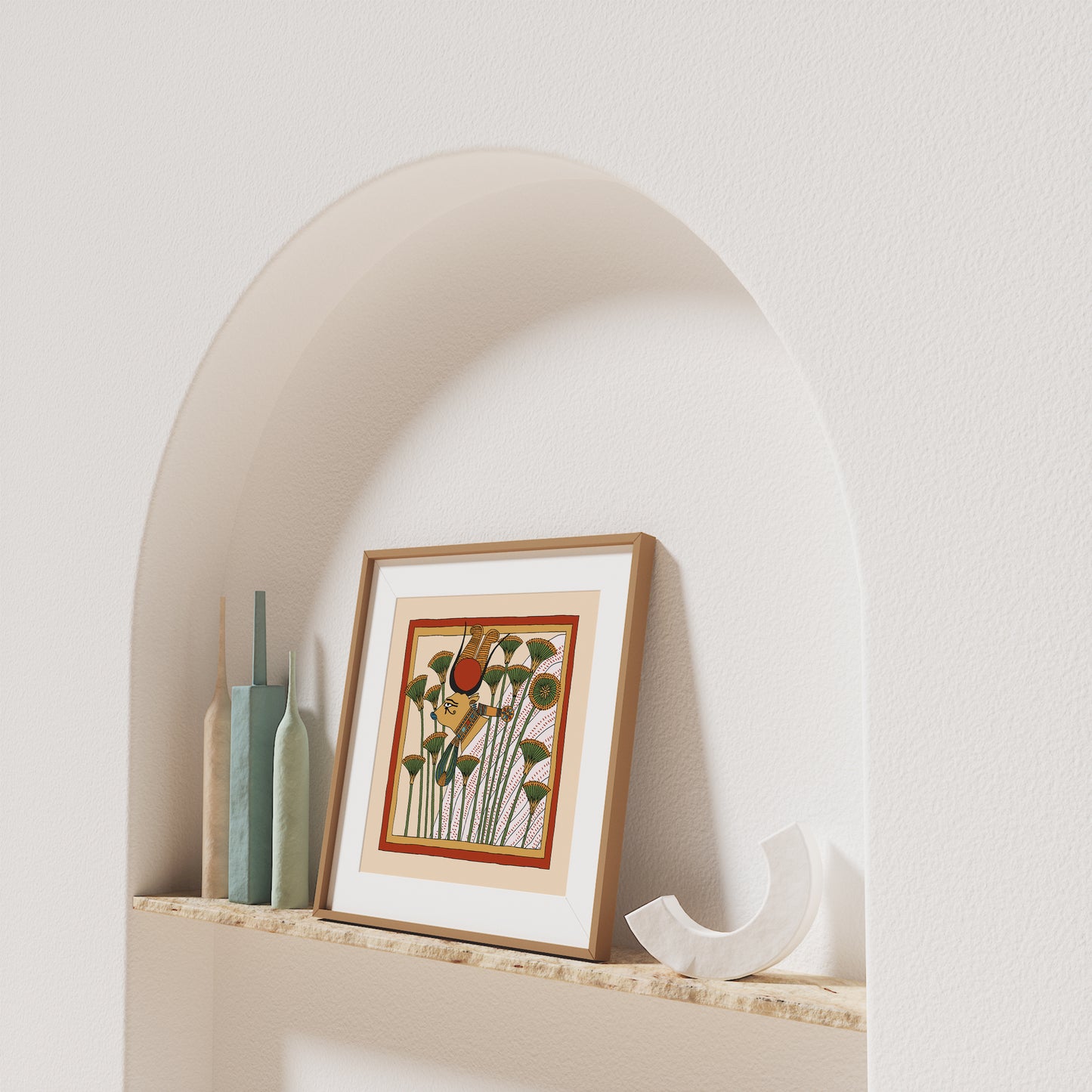 Hathor in the Mountains Giclée Print