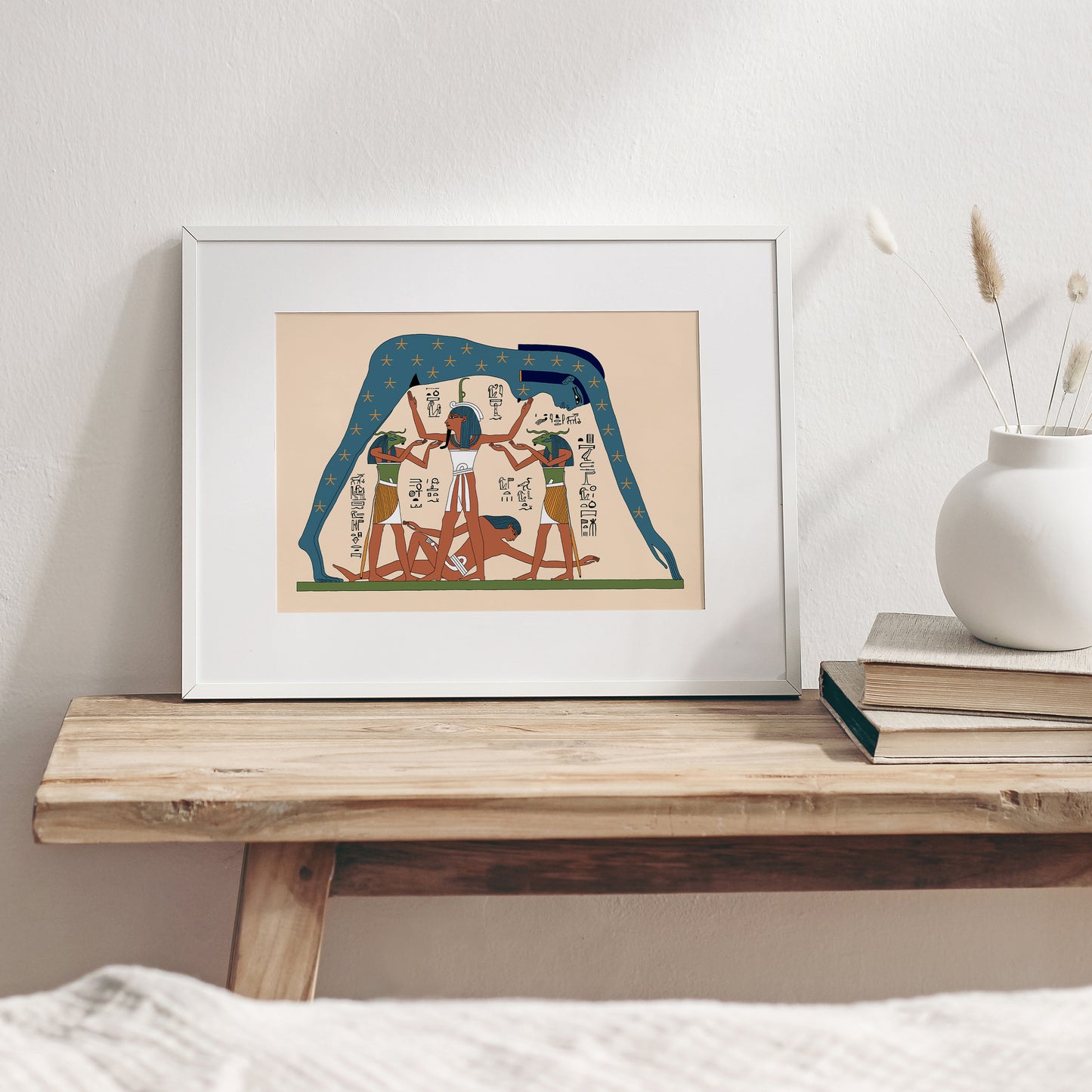 Geb and Nut at the Birth of the Cosmos Giclée Print