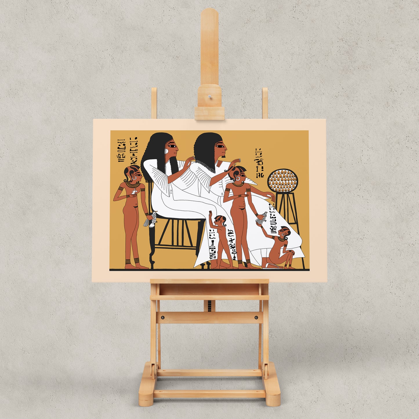 Inherkhau and his Grandchildren Giclée Print