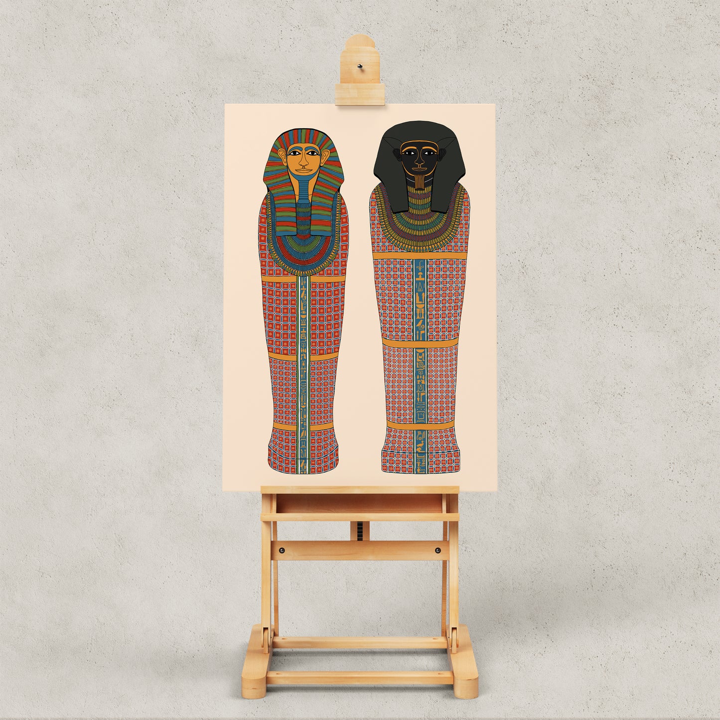 The Two Brothers: Khnumnakht and Nakhtankh Giclée Print