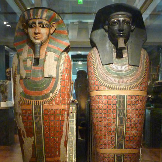 The Two Brothers: Khnumnakht and Nakhtankh Greeting Card