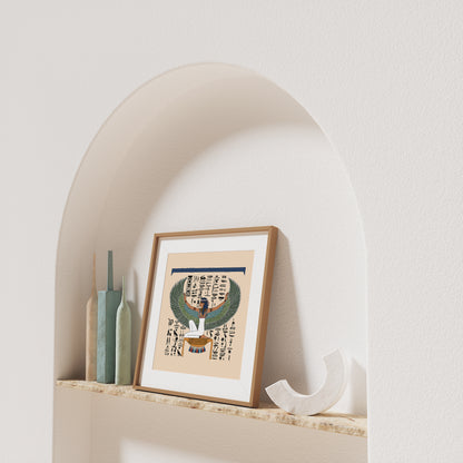 The Winged Goddess Isis Giclée Print