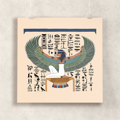 The Winged Goddess Isis Giclée Print