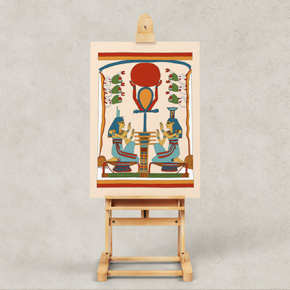 The Hymn to Ra: Isis and Nephthys Giclée Print