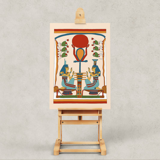 The Hymn to Ra: Isis and Nephthys Giclée Print