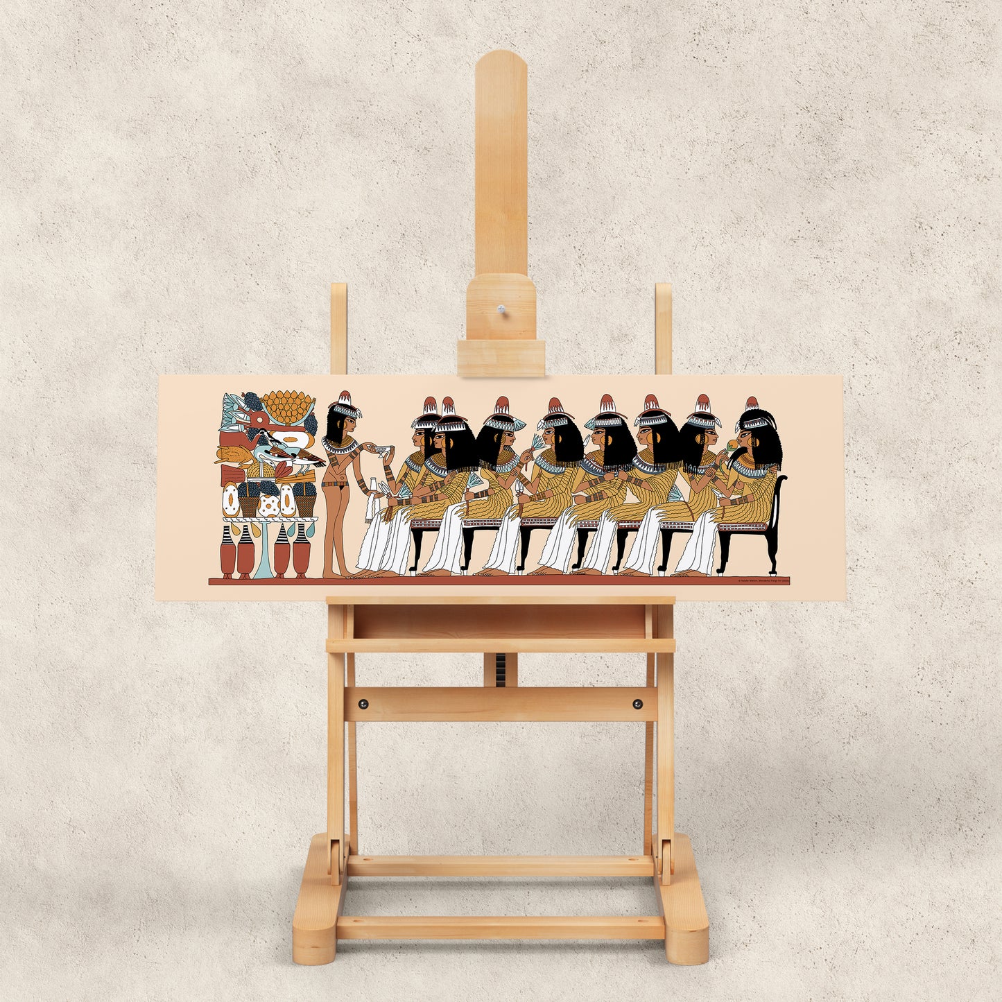 The Feast of Nebamun: Celebrating Guests Giclée Print