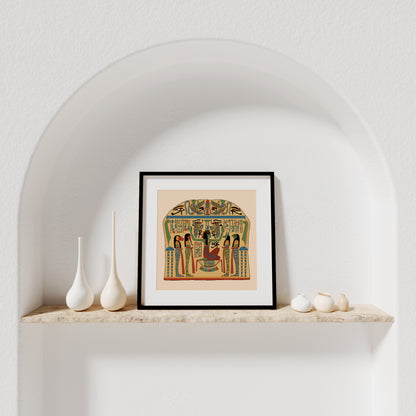 Nephthys and the Sons of Horus Giclée Print