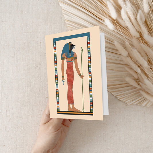 Bastet Greeting Card