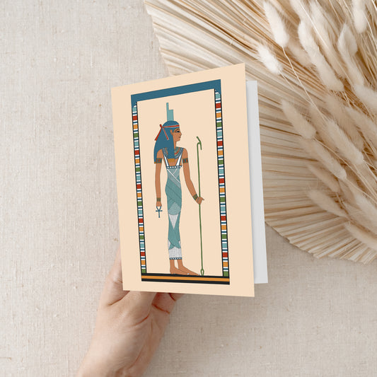 Isis Greeting Card