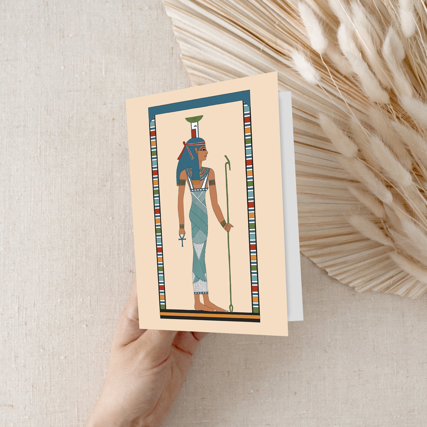 Nepththys Greeting Card