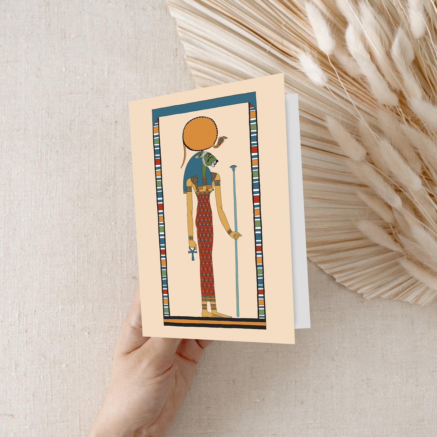 Sekhmet Greeting Card