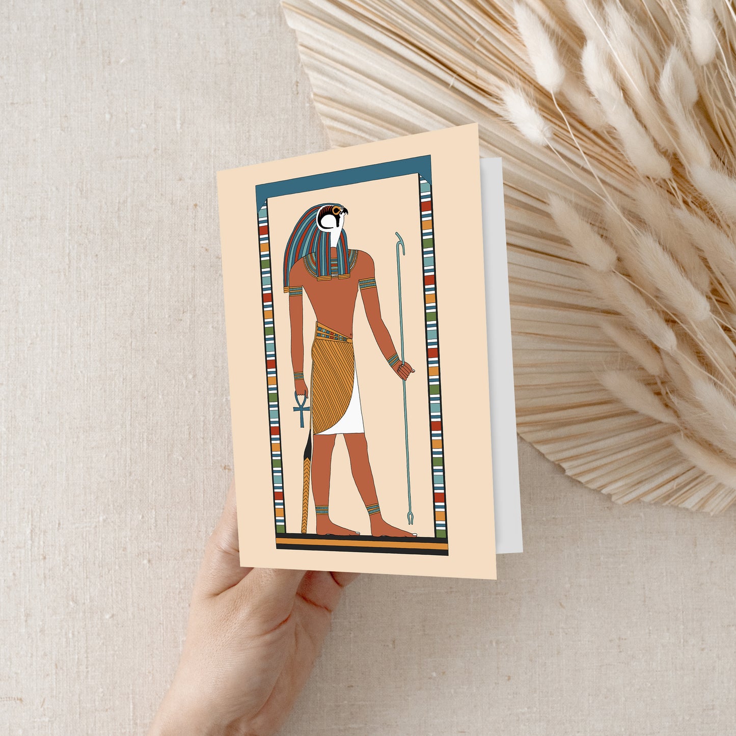 Horus Greeting Card