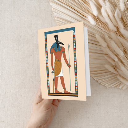 Seth (Sutekh) Greeting Card