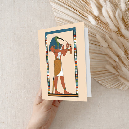 Thoth (Djehuty) Greeting Card