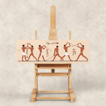Fighting With Sticks Giclée Print