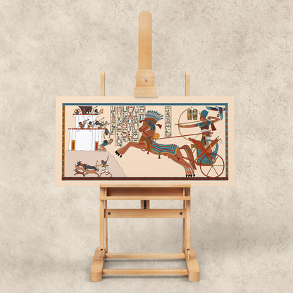 Ramesses in his War Chariot (Battle of Kadesh) Giclée Print