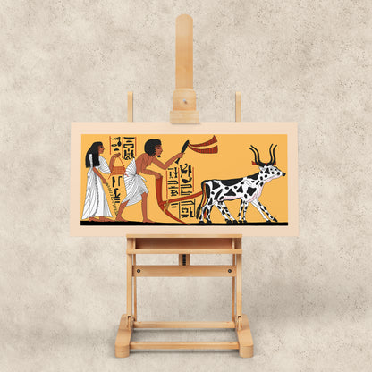 Ploughing in Sekhet Aaru Giclée Print