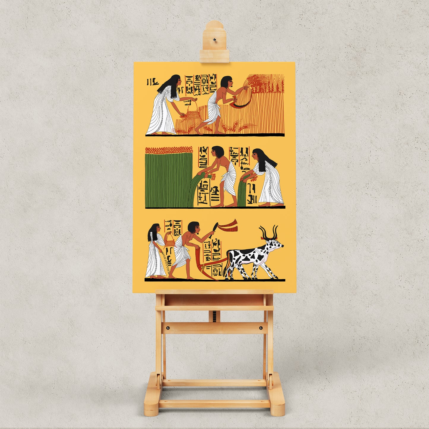 Sekhet Aaru Tryptych Giclée Print