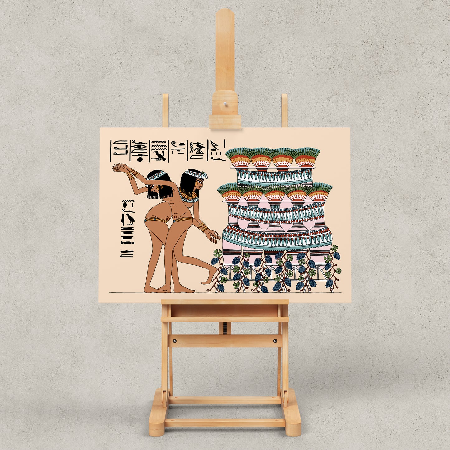 The Feast of Nebamun: Dancing in Celebration Giclée Print