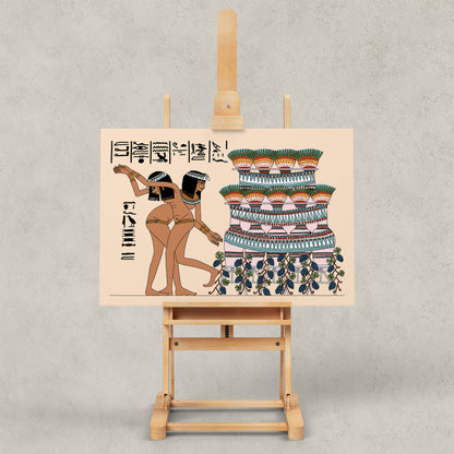 The Feast of Nebamun: Dancing in Celebration Giclée Print