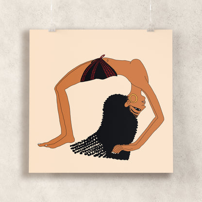 Dancing Girl Giclée Print