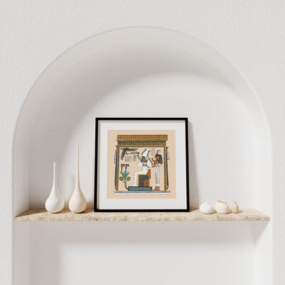 Osiris, Isis and Nephthys Giclée Print