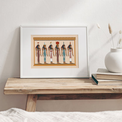 The Six Goddesses Giclée Print