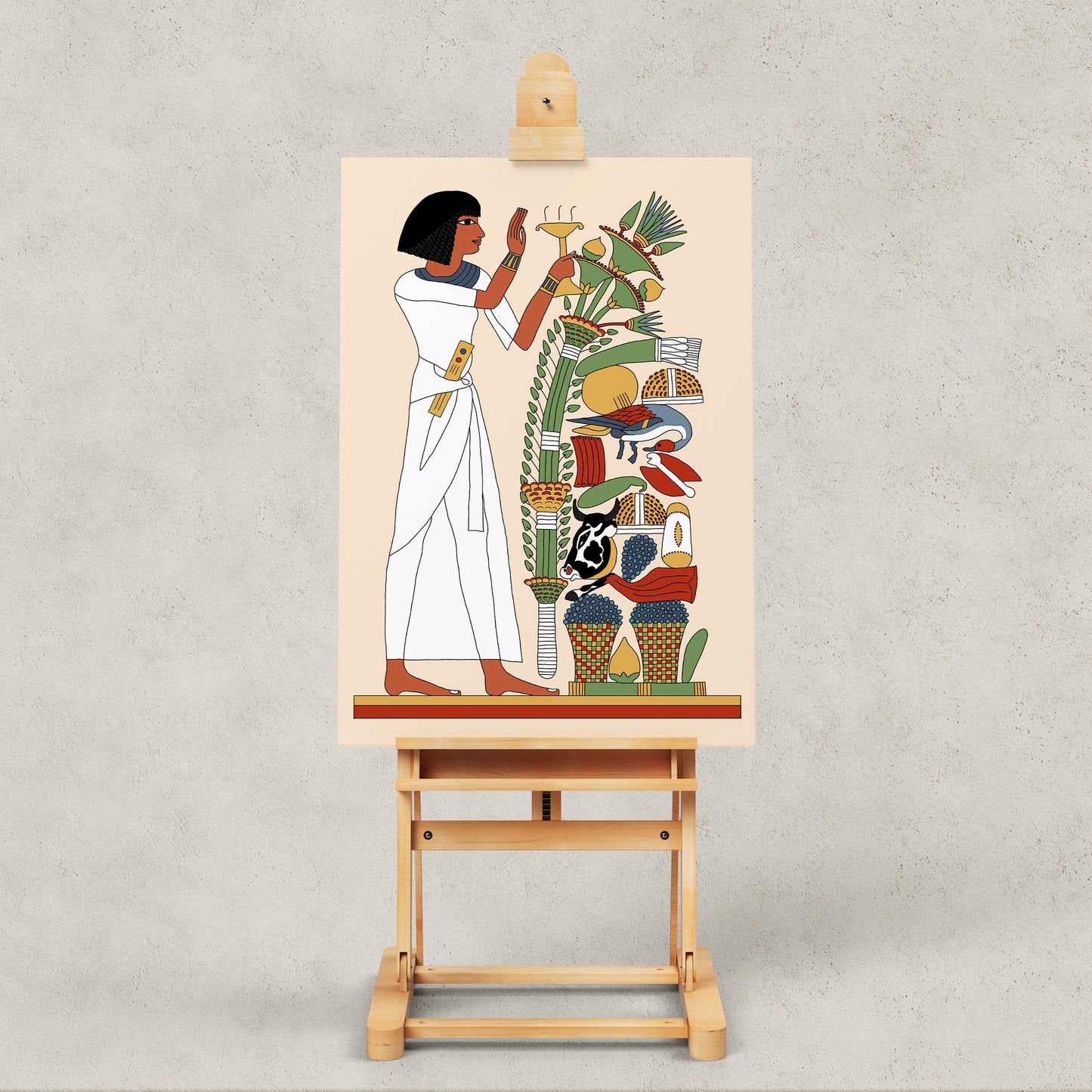 Nebqed’s Offerings for the Afterlife Giclée Print