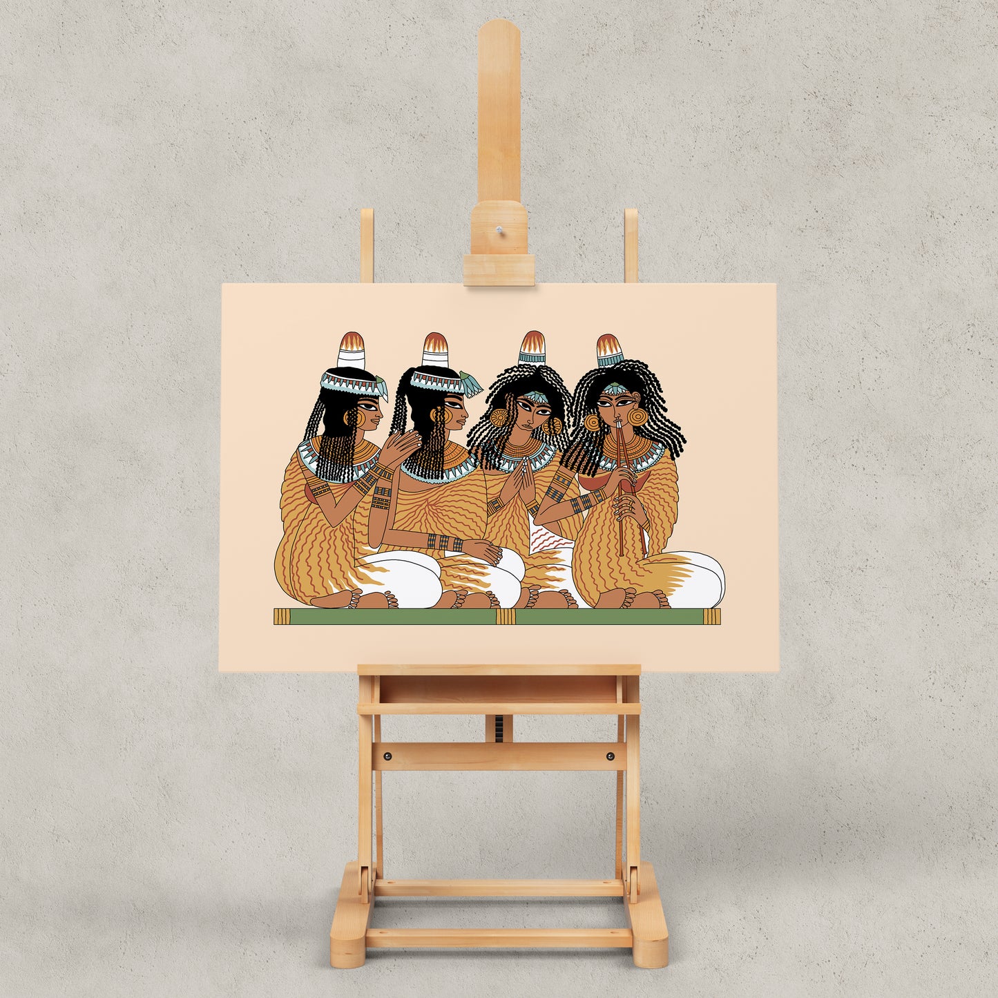 The Feast of Nebamun: Singing in Celebration Giclée Print